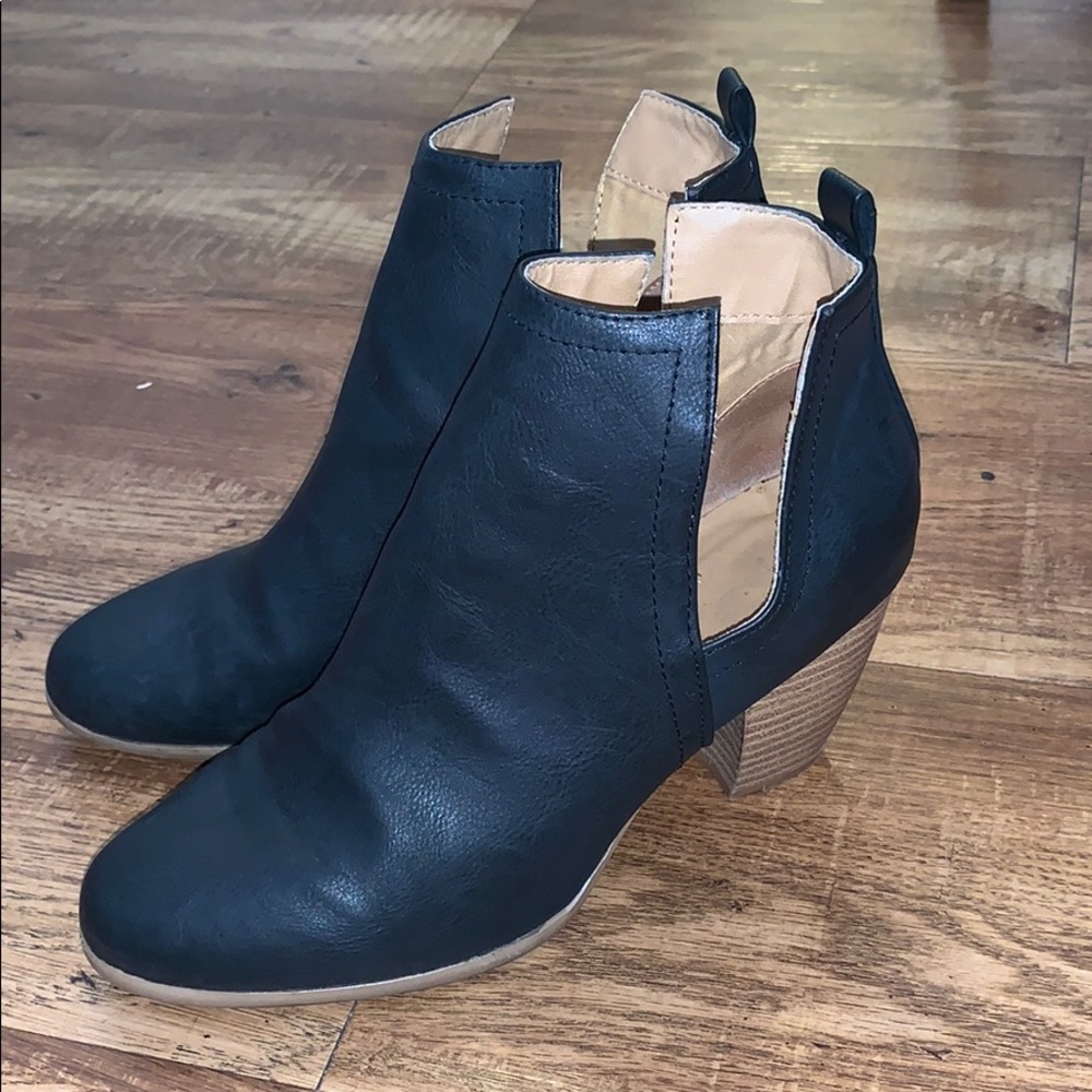 Black booties